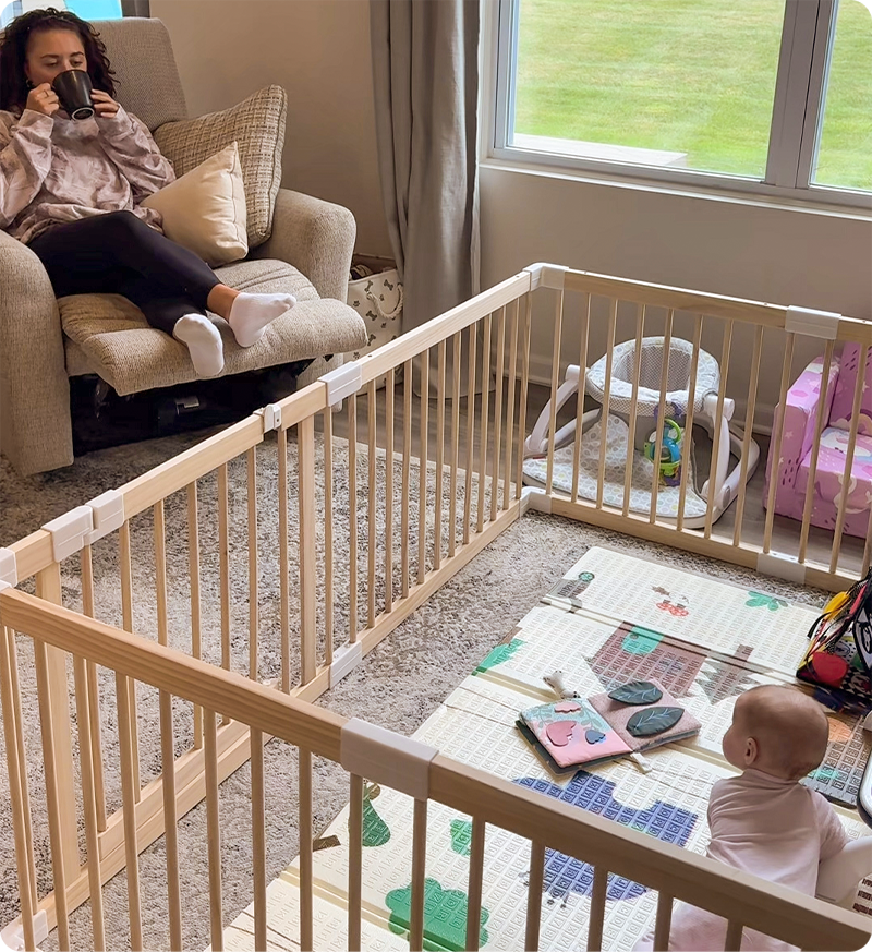 How to Set Up a Baby Play Space Without Taking Over Your Living Room