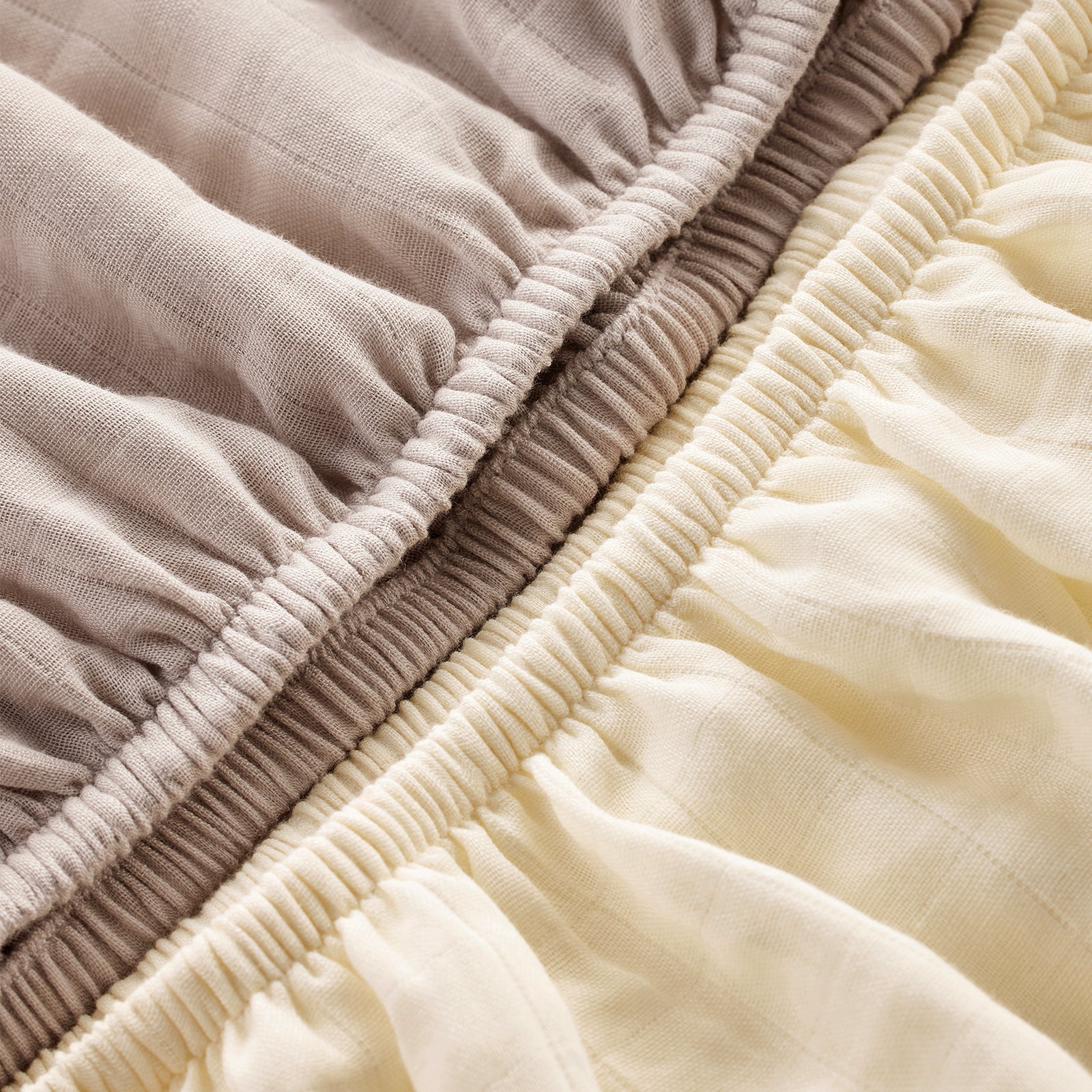 HARPPA Muslin Bassinet Sheets 2 Pack | Fitted Baby Sheets for Cuddly Bassinet & Bedside Sleeper