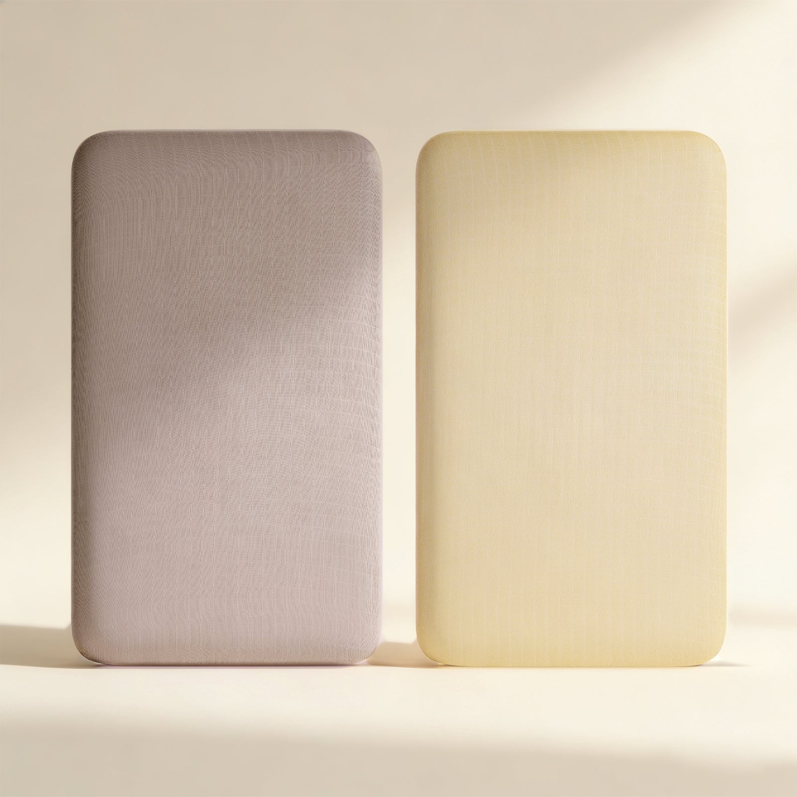 HARPPA Muslin Bassinet Sheets 2 Pack | Fitted Baby Sheets for Cuddly Bassinet & Bedside Sleeper