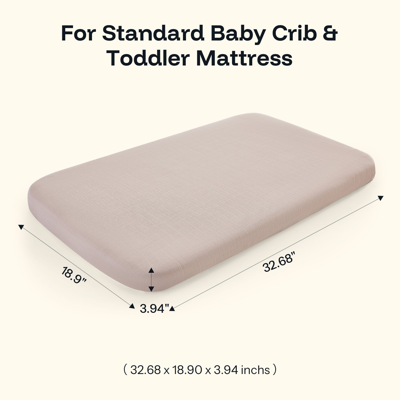 HARPPA Muslin Bassinet Sheets 2 Pack | Fitted Baby Sheets for Cuddly Bassinet & Bedside Sleeper