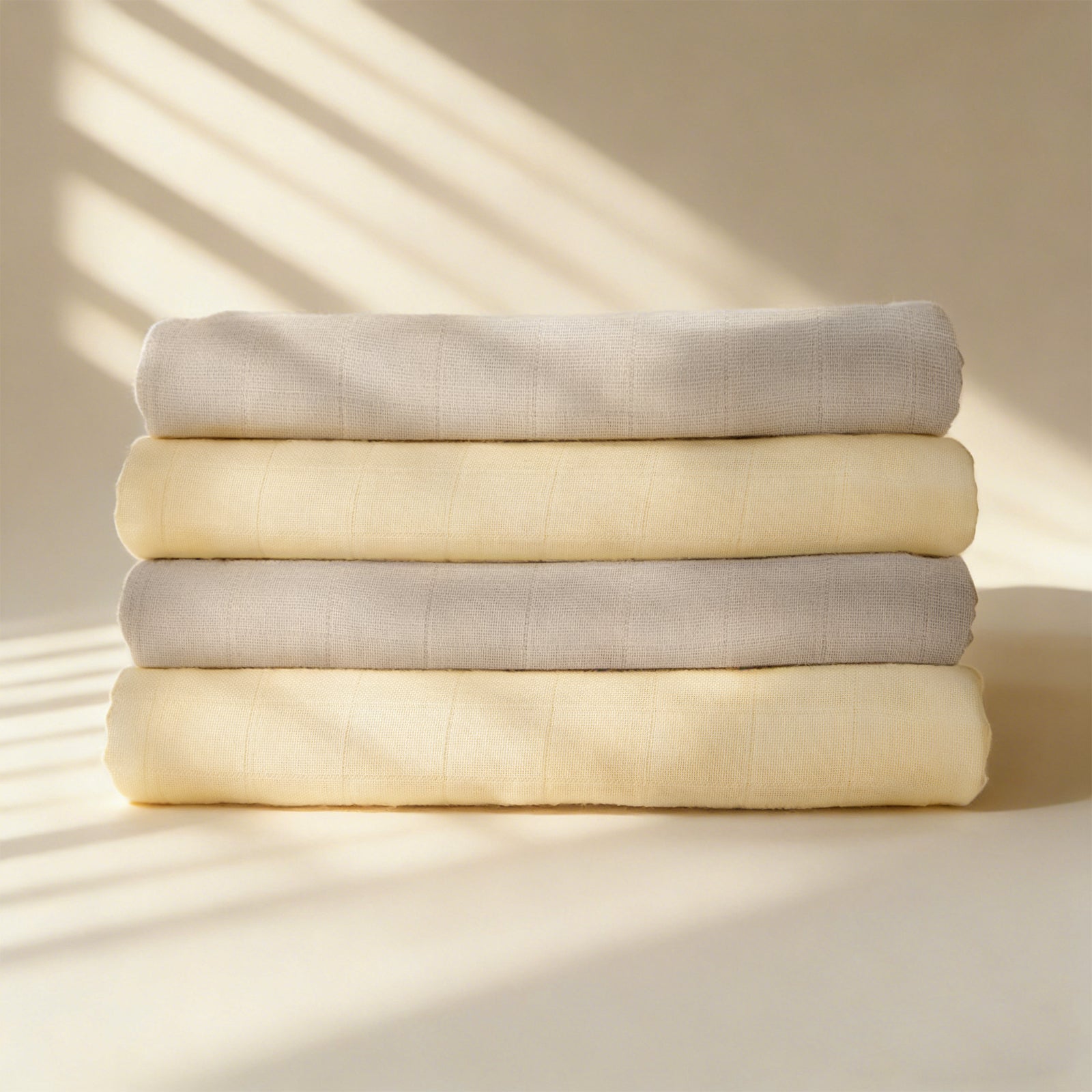 HARPPA Muslin Bassinet Sheets 2 Pack | Fitted Baby Sheets for Cuddly Bassinet & Bedside Sleeper