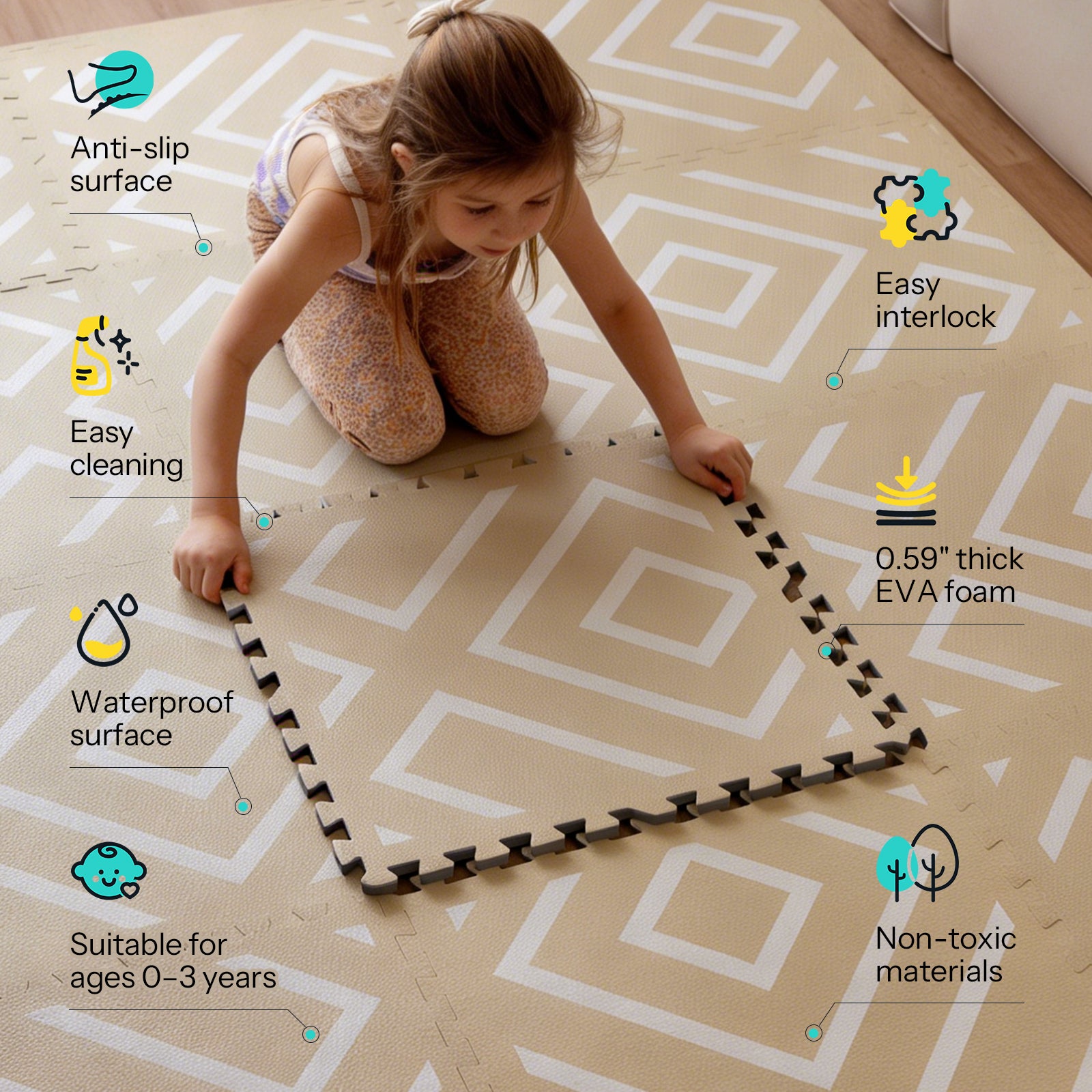 #Sizes_6 Tiles (Approx. 4 × 6 ft)