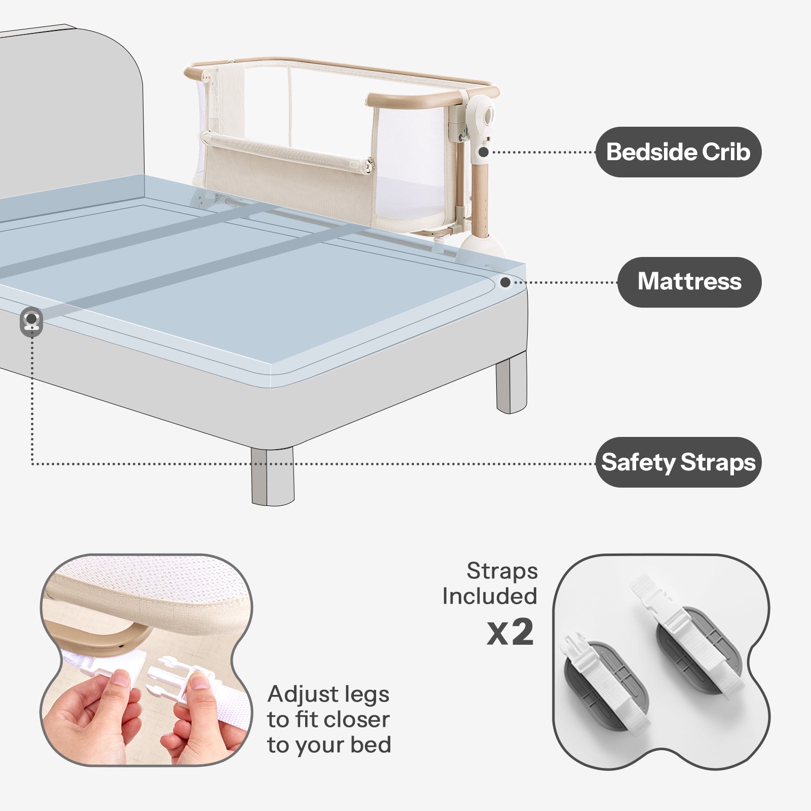 #color_Sand Cream Wood-Grain Finish