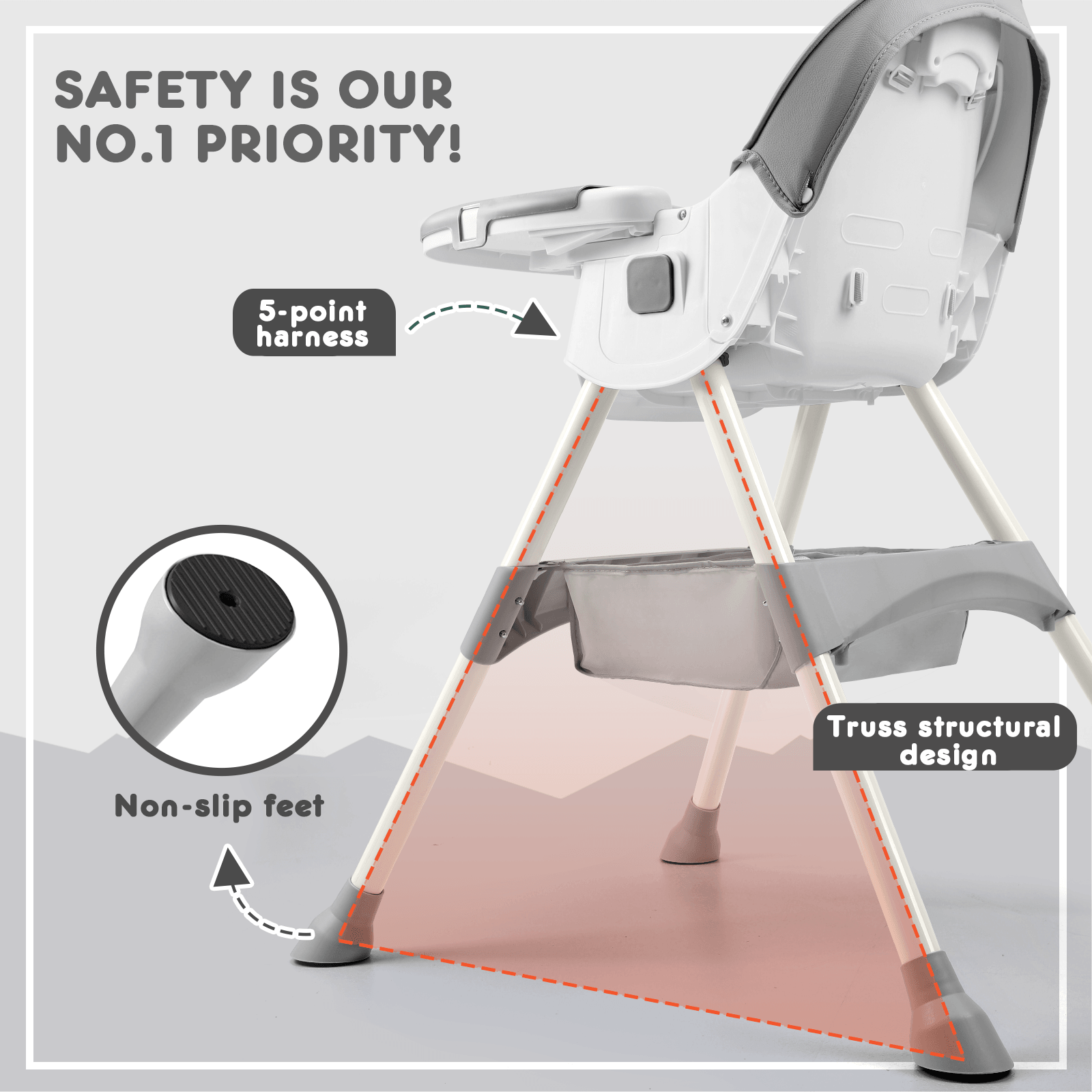 HARPPA Baby High Chair