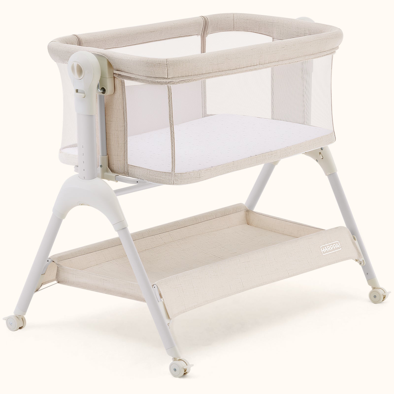 HARPPA Cuddly Sway 3-in-1 Rocking Baby Bassinet Bedside