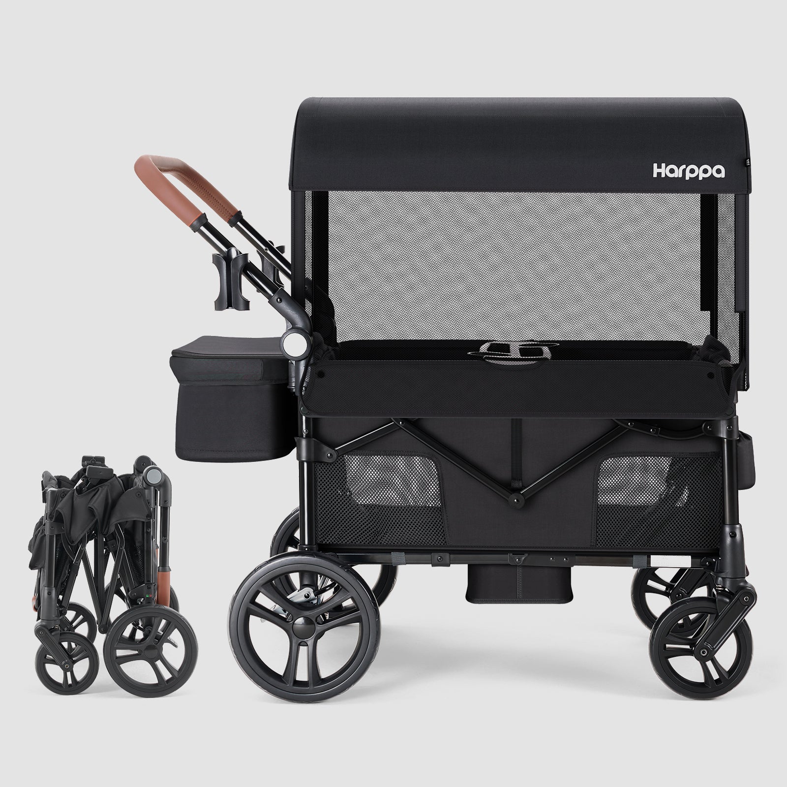 HARPPA Remy | 2-Seat Foldable Wagon Stroller — Easy Outings, Every Day