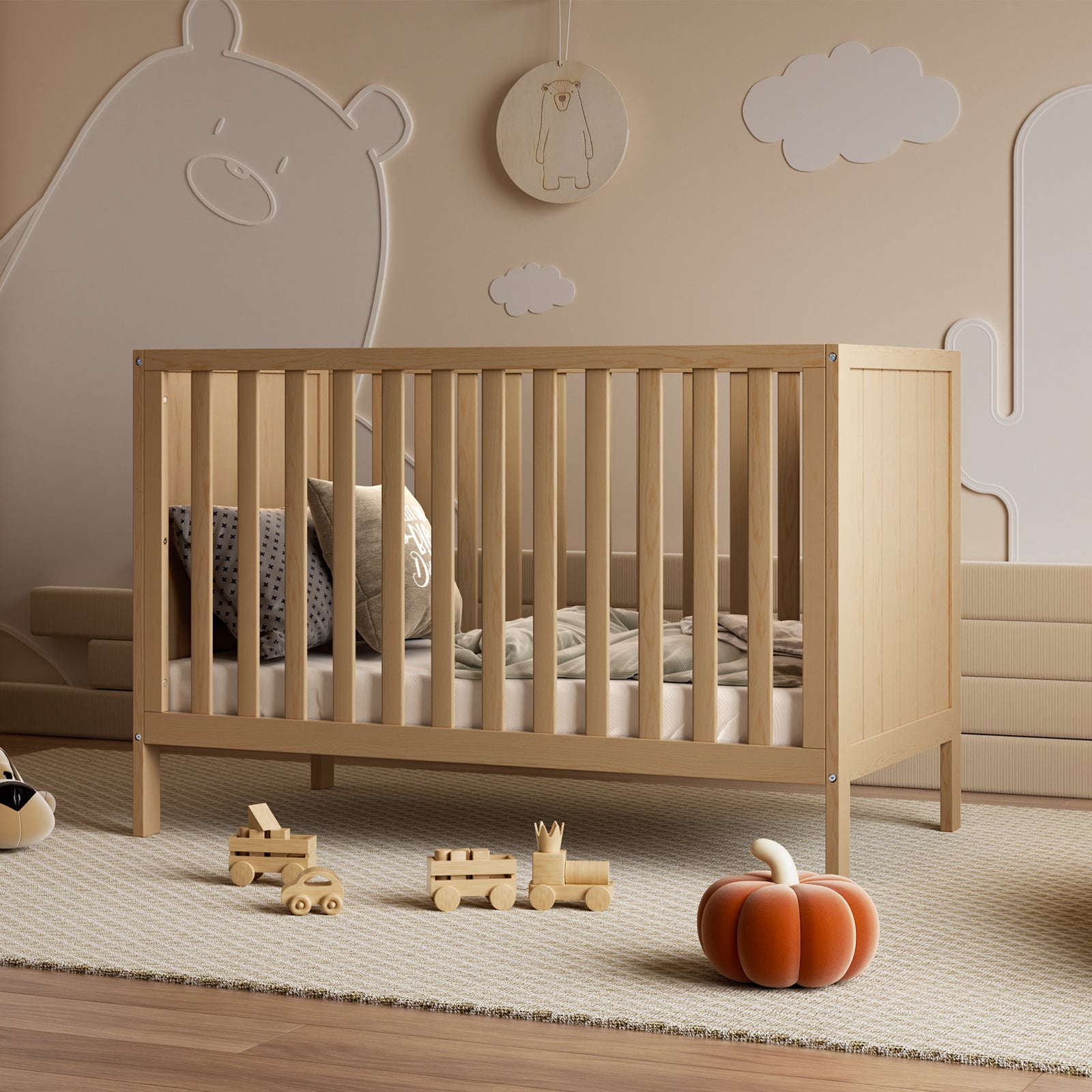 HARPPA Grevia 4-in-1 Crib