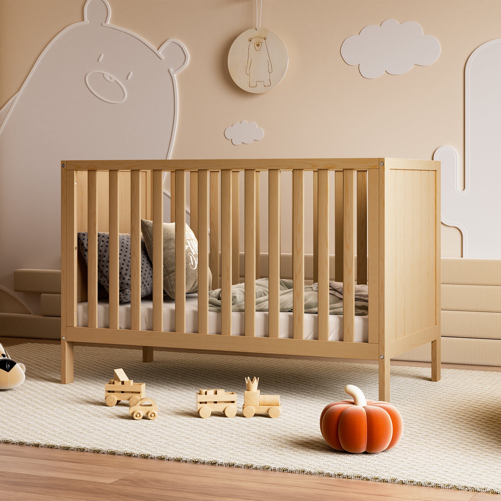 HARPPA Grevia |  4-in-1 Convertible Crib