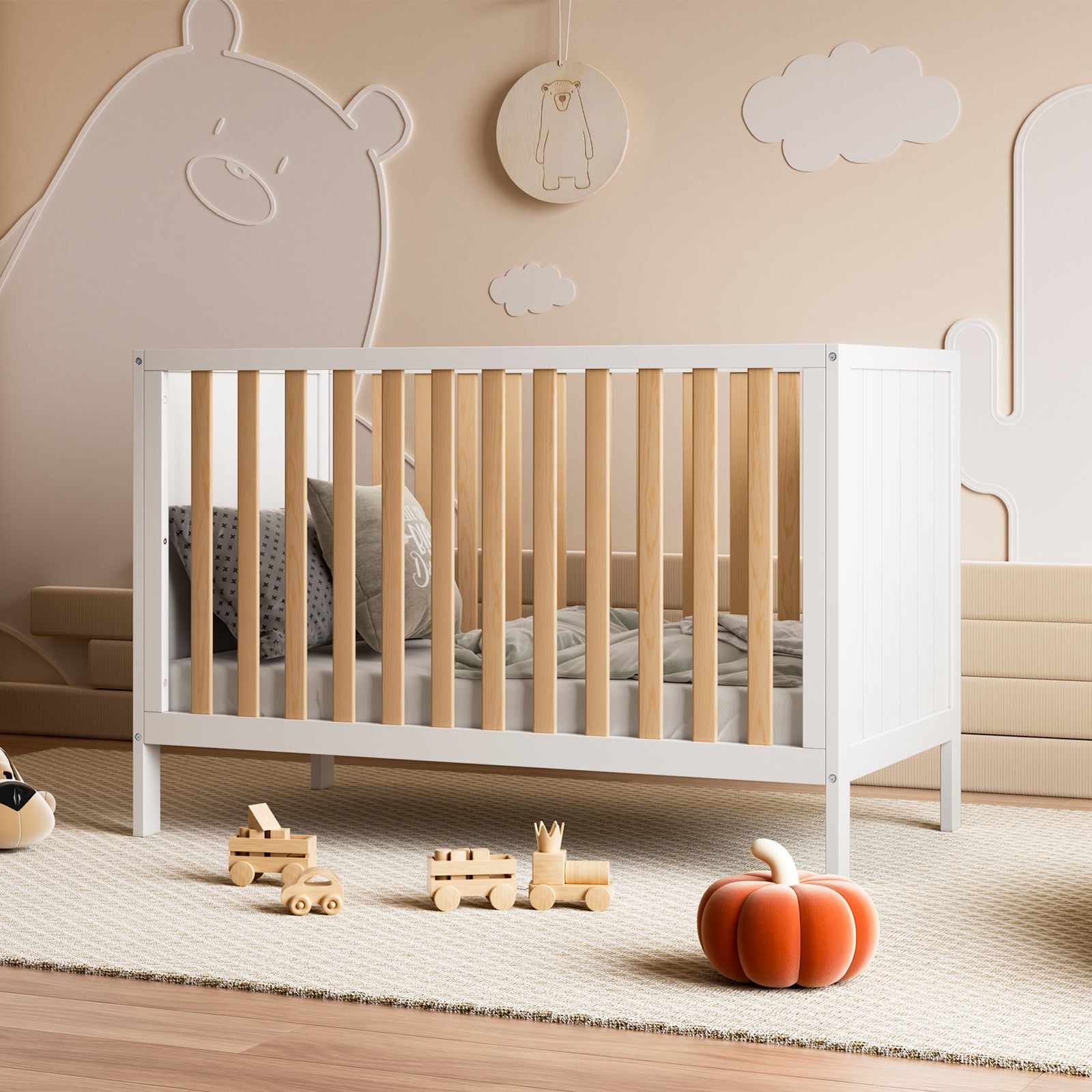 HARPPA Grevia |  4-in-1 Convertible Crib