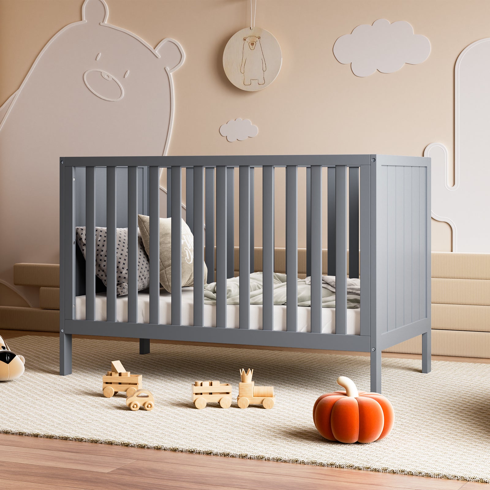 HARPPA Grevia |  4-in-1 Convertible Crib