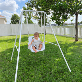 HARPPA 2-in-1 Foldable Toddler Swing Set