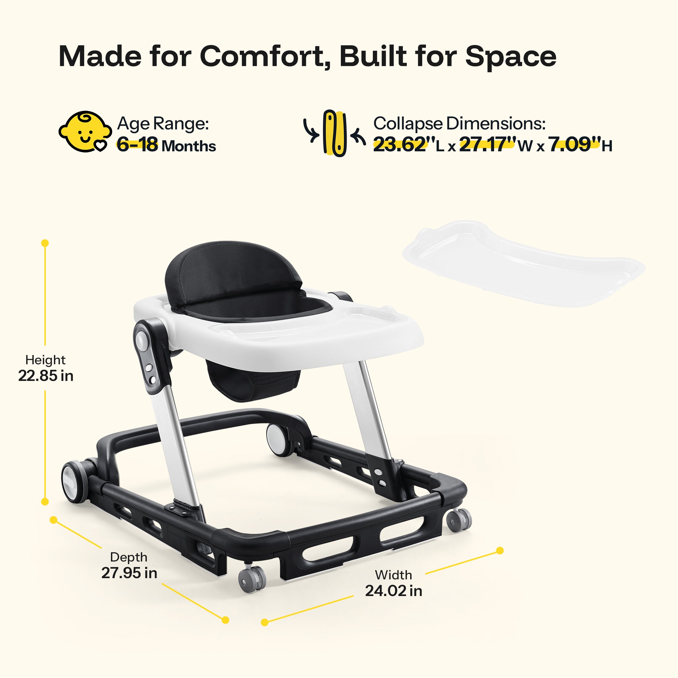 HARPPA Paddlo Lite | Baby Walker