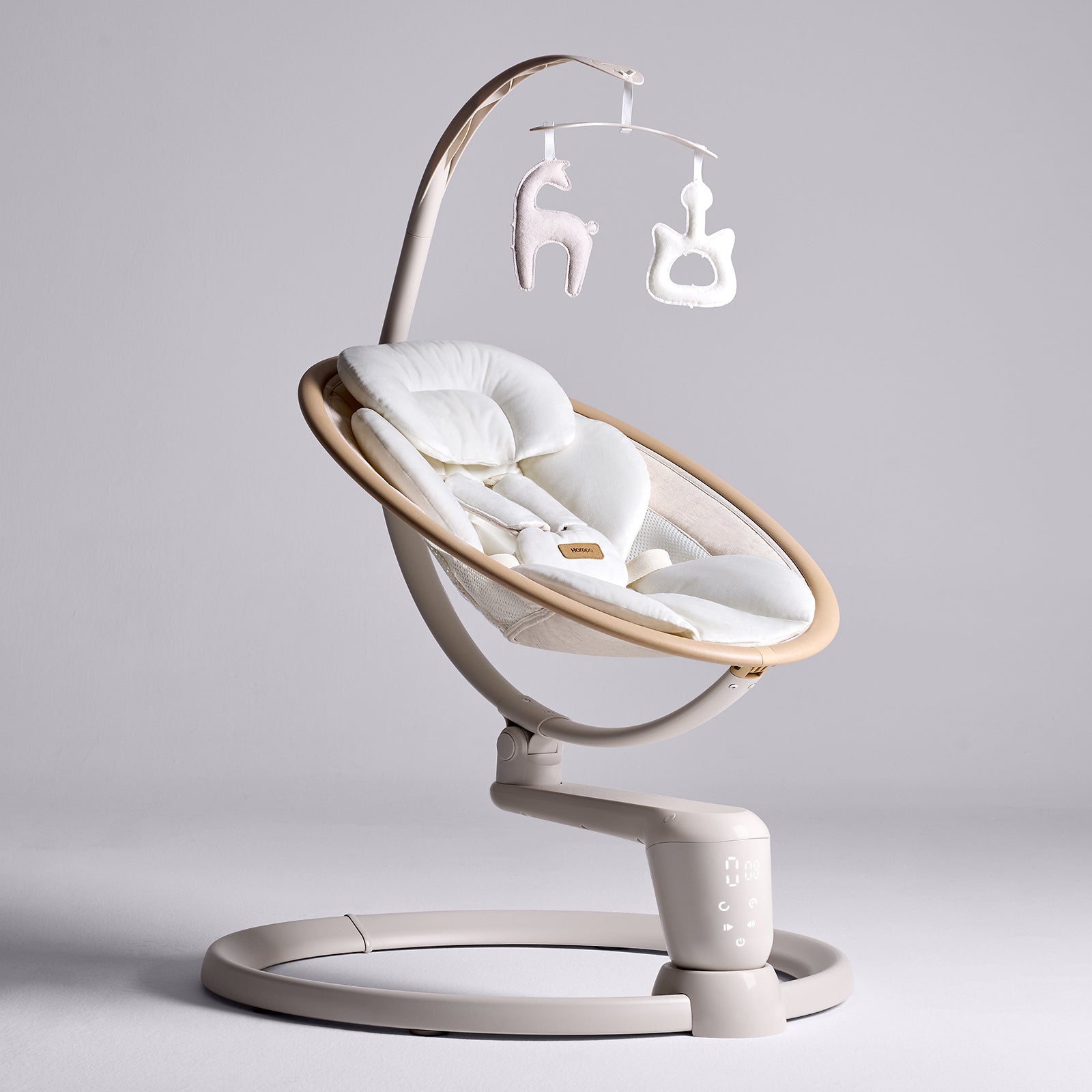 HARPPA Weddell Signature | Eye-Level Electric Baby Swing for
