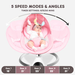 HARPPA Weddell | Electric Baby Swing