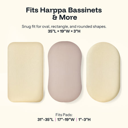 Bassinet Sheets 2 Pack