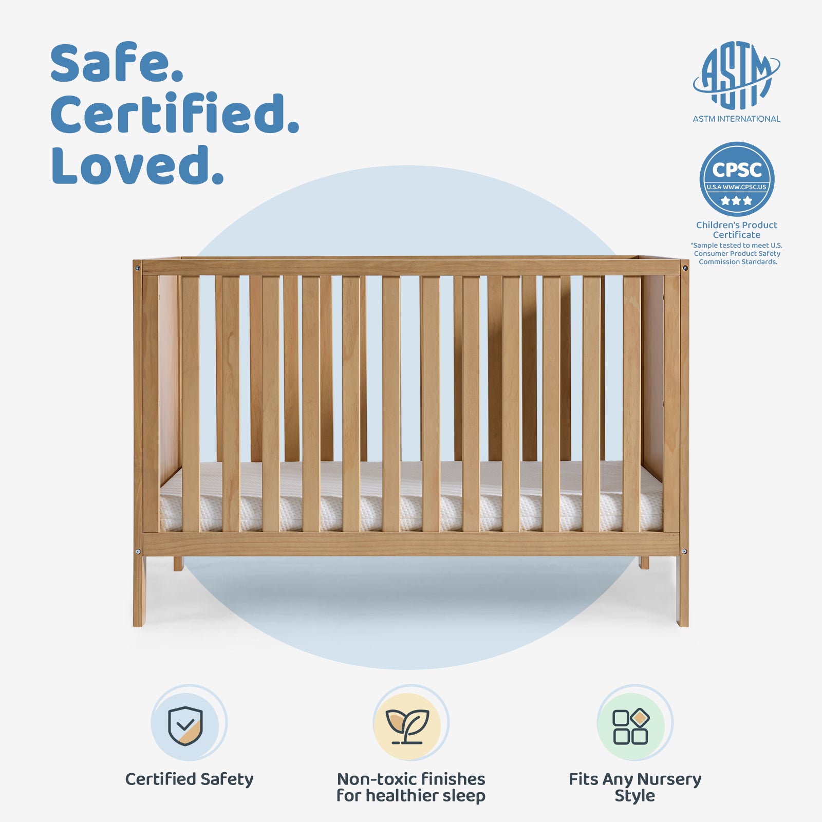 HARPPA Grevia 4-in-1 Crib