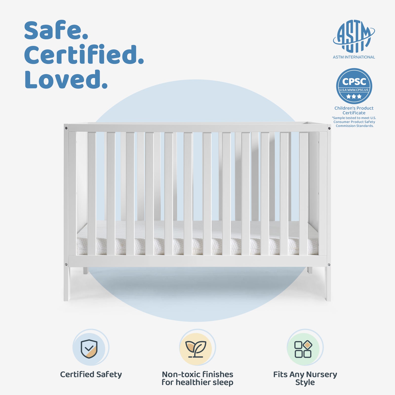 HARPPA Grevia 4-in-1 Crib