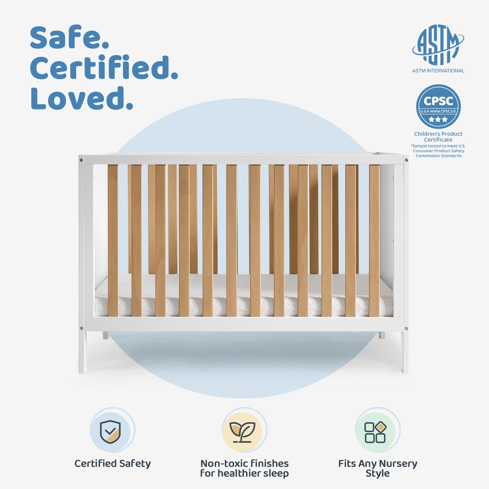 HARPPA Grevia 4-in-1 Crib