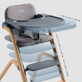 HARPPA Caspio High Chair | Adjustable Baby Chair with Removable Tray