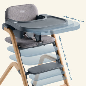 HARPPA Caspio | Adjustable Baby High Chair with Removable Tray