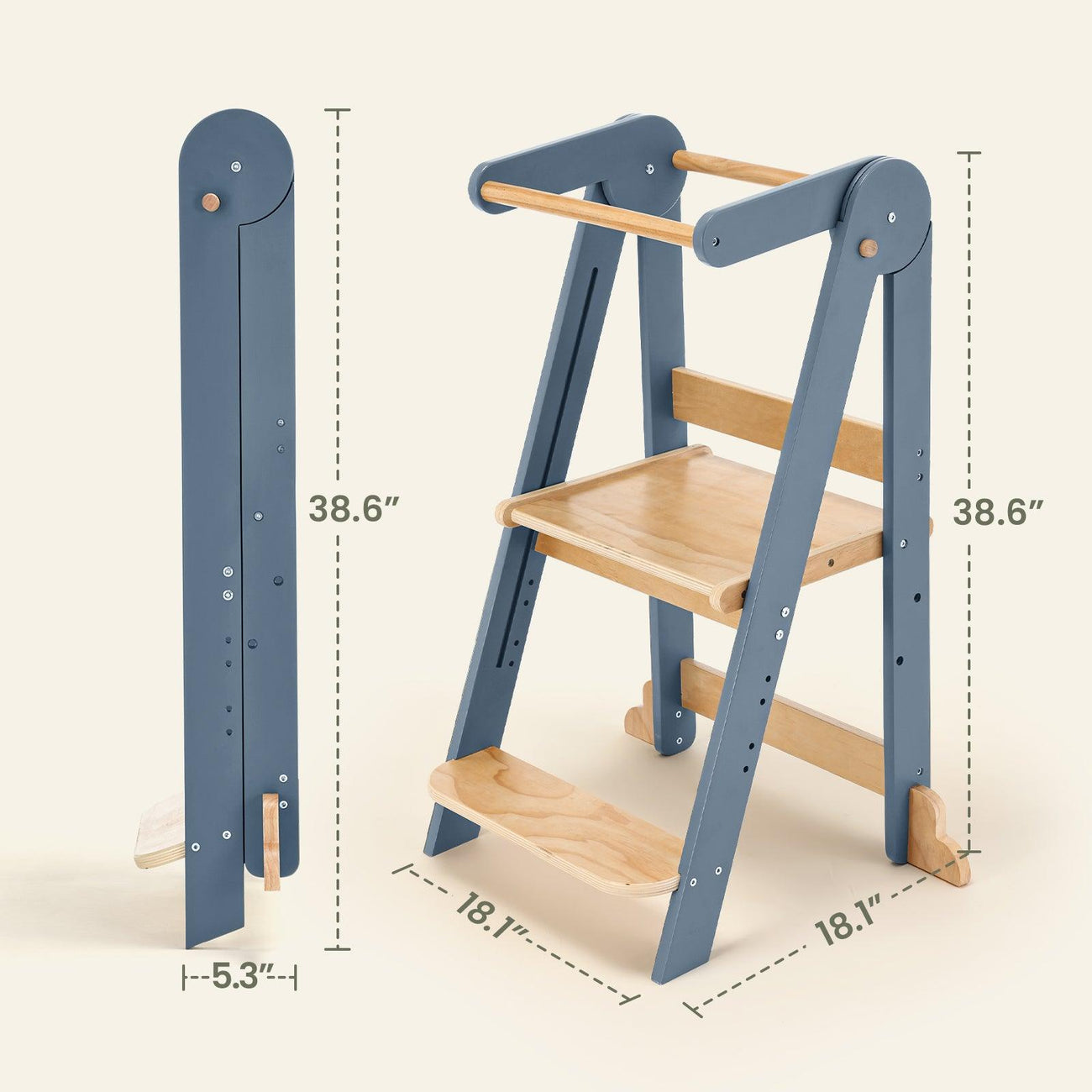 HARPPA Nordi | Foldable Toddler Tower, Best Presents for 2 year old ...