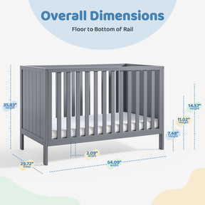 HARPPA Grevia 4-in-1 Crib