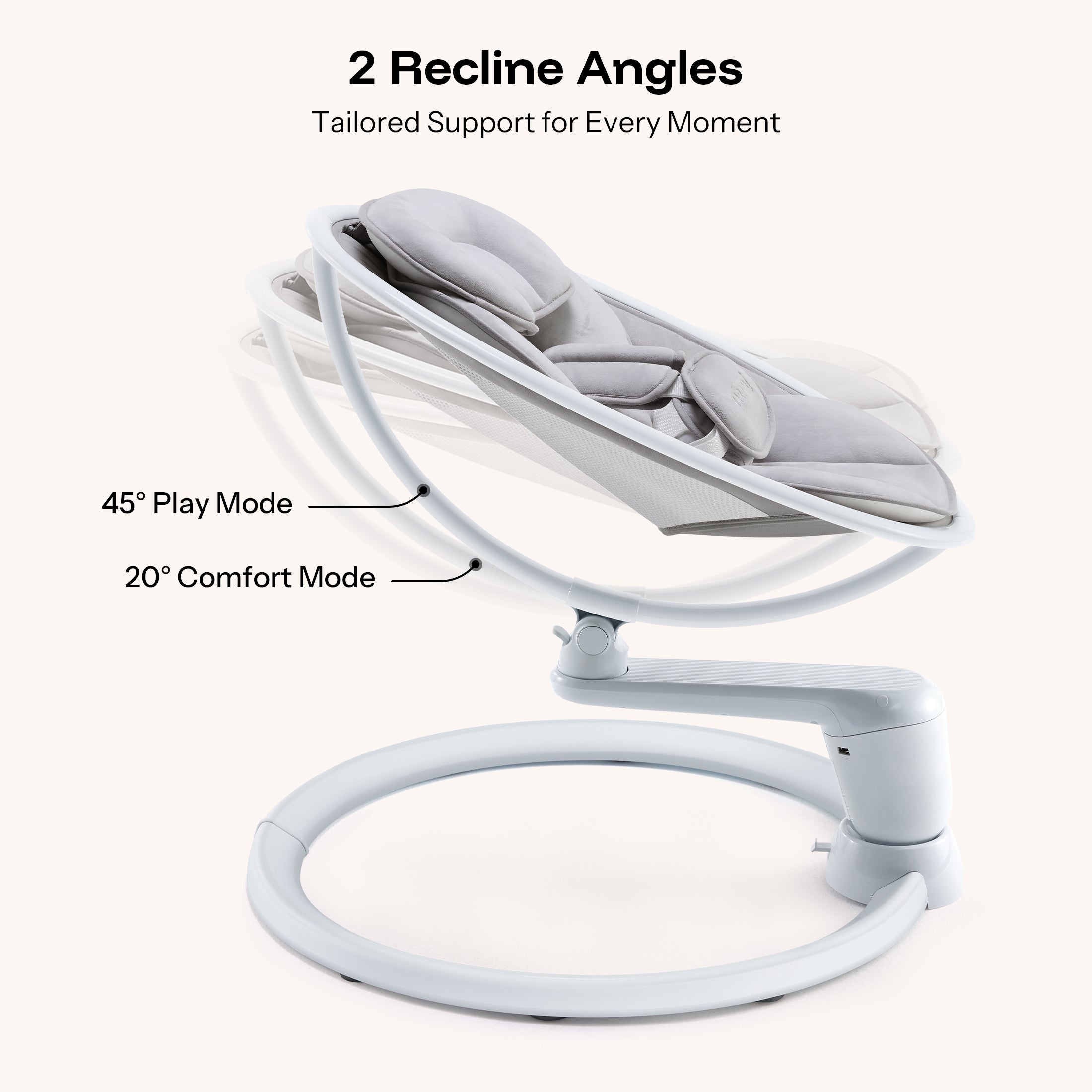 HARPPA Weddell Vista | Electric Baby Swing
