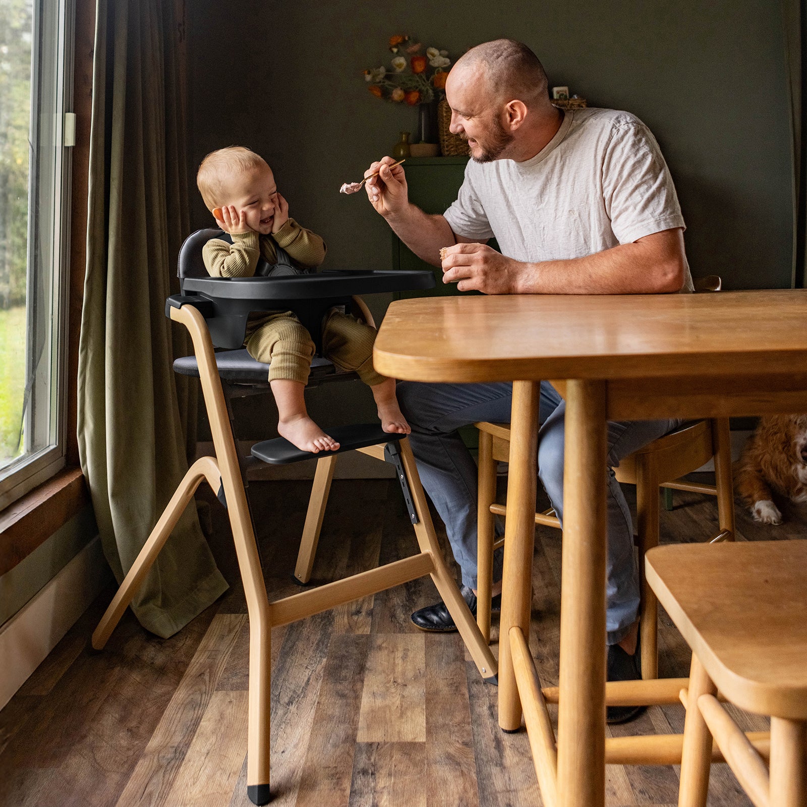 HARPPA Caspio High Chair | Adjustable Baby Chair with Removable Tray