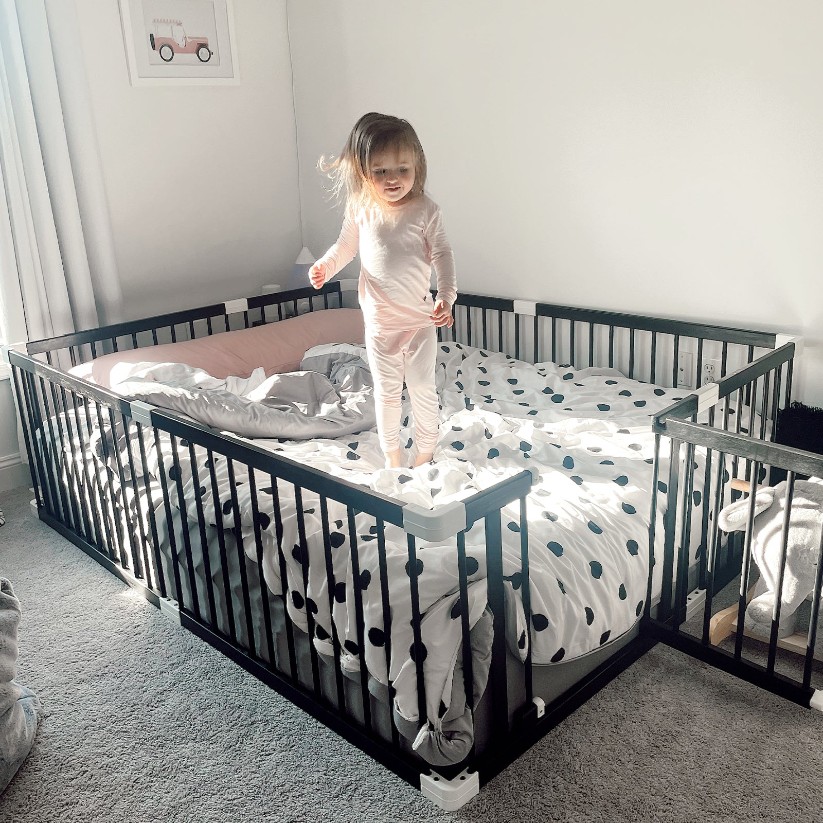 HARPPA Baby Gate Playpen Baby Fence for Babies and Toddlers