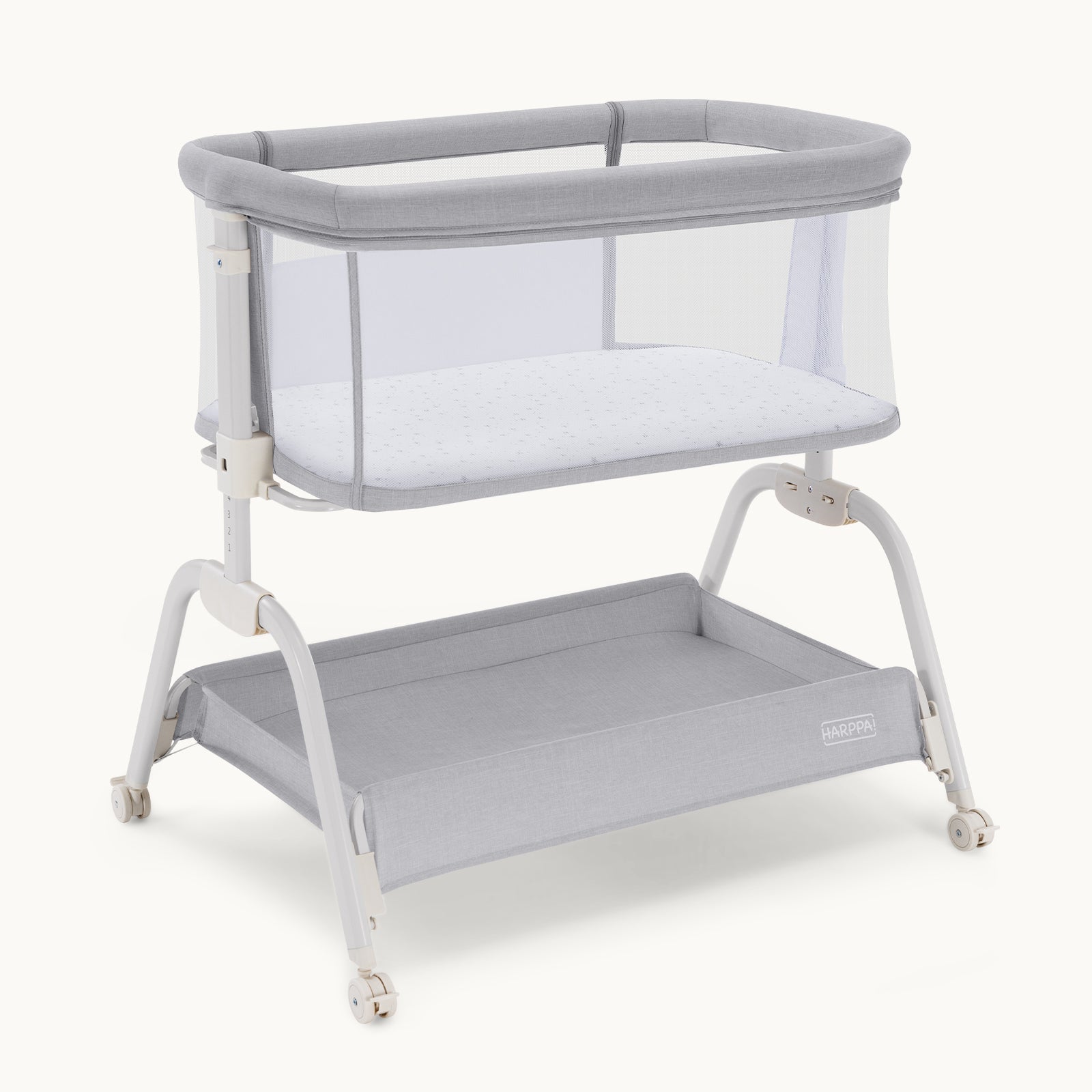 HARPPA Cuddly Lite | 2-in-1 Baby Bassinet & Bedside Sleeper for