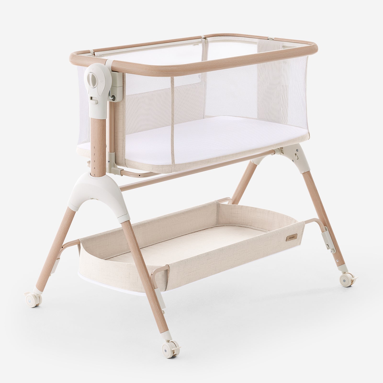 sonanddaughter ベージュ ノースリーブセット HARPPA Cuddly Signature | 3-in-1 Rocking Baby Bassinet & Bedside
