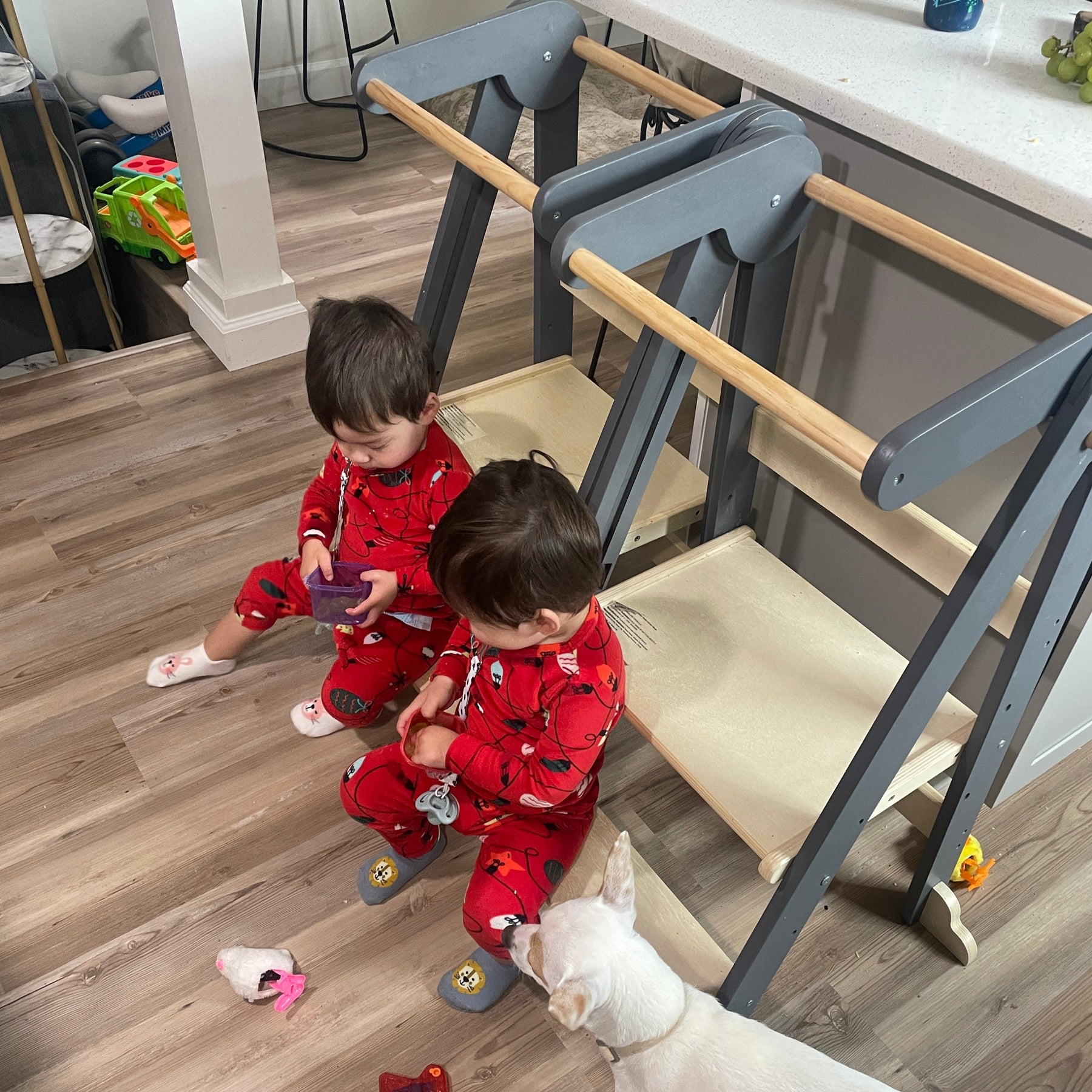 HARPPA Nordi | Foldable Toddler Tower, Kitchen Stool Helper