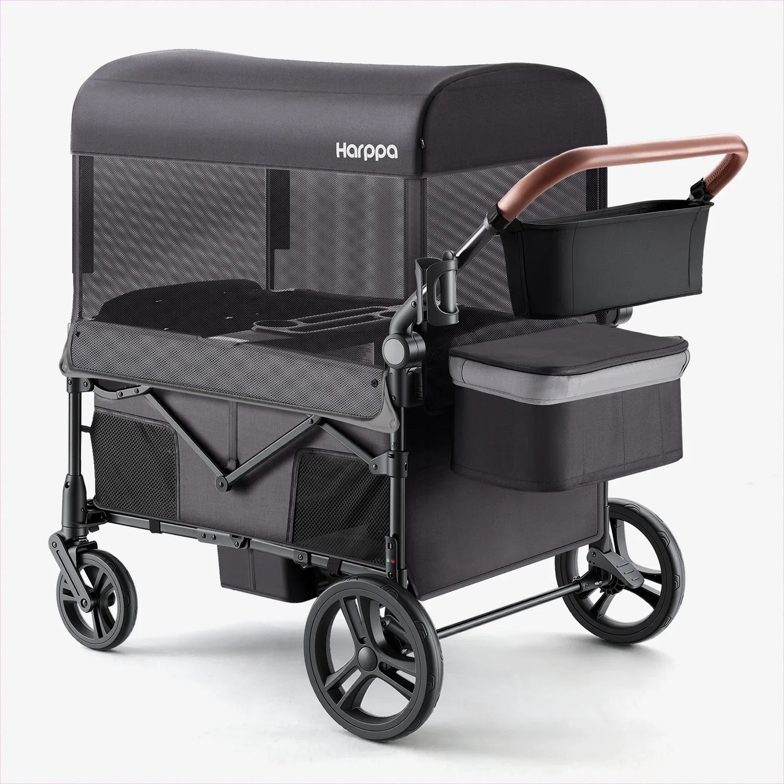 Harppa Remy Plus | 4-Seat All-Terrain Wagon Stroller — More Room, More Adventure
