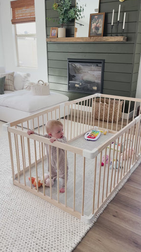 HARPPA Baby Gate Playpen Baby Fence for Babies and Toddlers