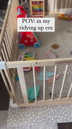 HARPPA Baby Gate Playpen Baby Fence for Babies and Toddlers